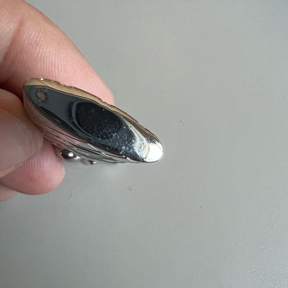 Quilted Cambon CC Rectangle Bag Charm - Picture 5 of 7